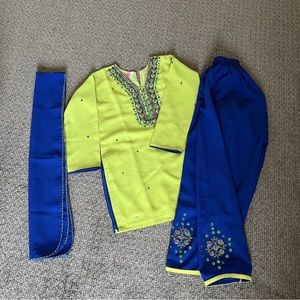 New Girl Shalwar Kameez Pakistani Eid Outfit Sz 8 (32)